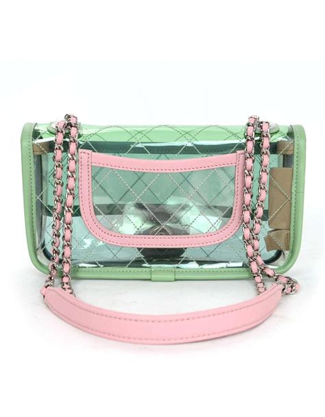 chanel pastel pvc bag|discontinued chanel.